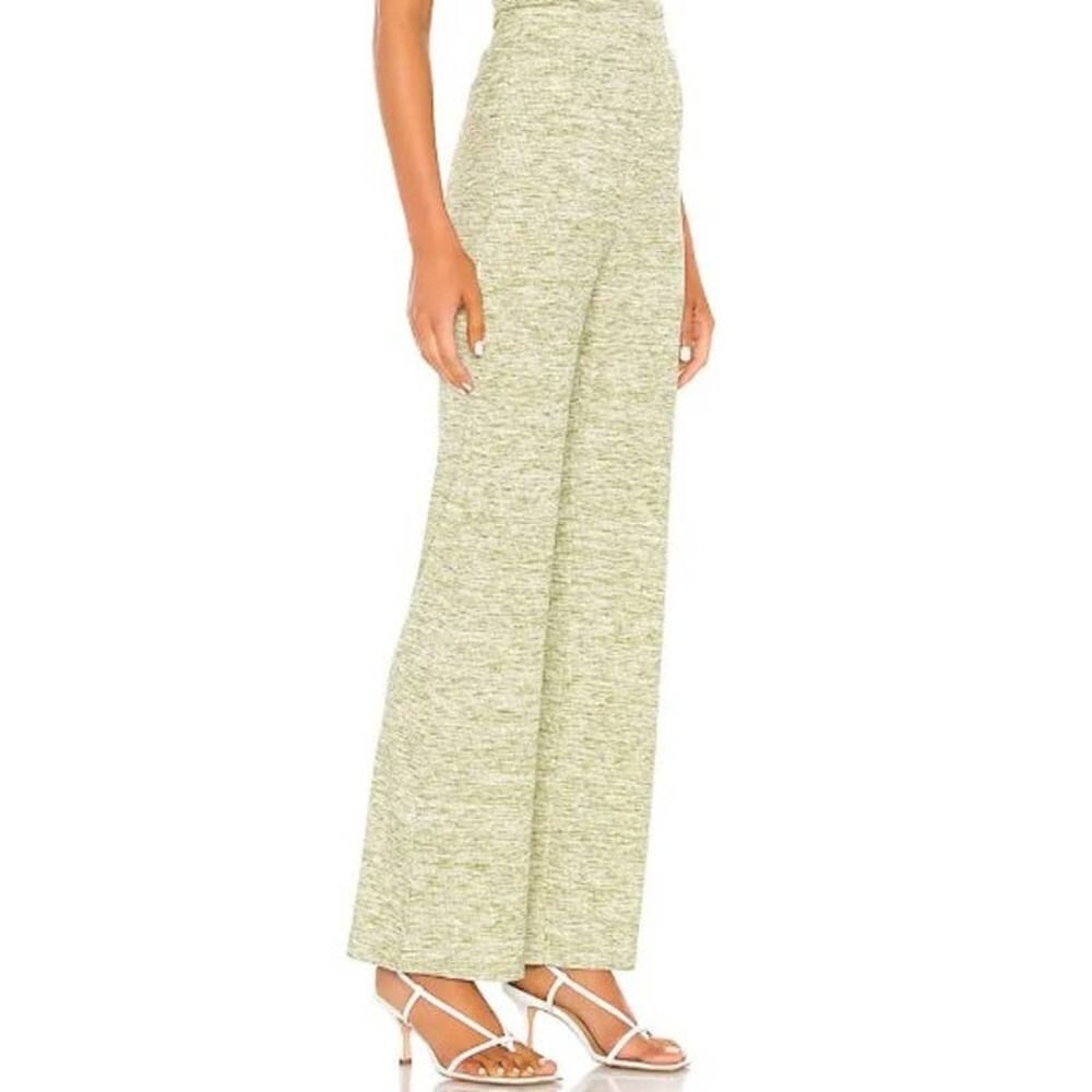 Song of Style Ribbed Emmett Pants in Green Heather Sz. M
